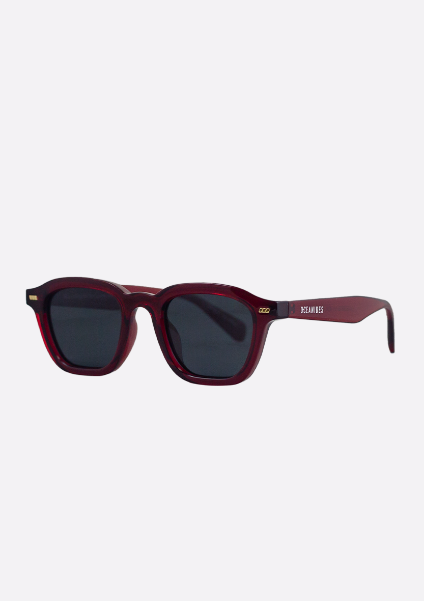 Neda Crystal Red Sunglasses