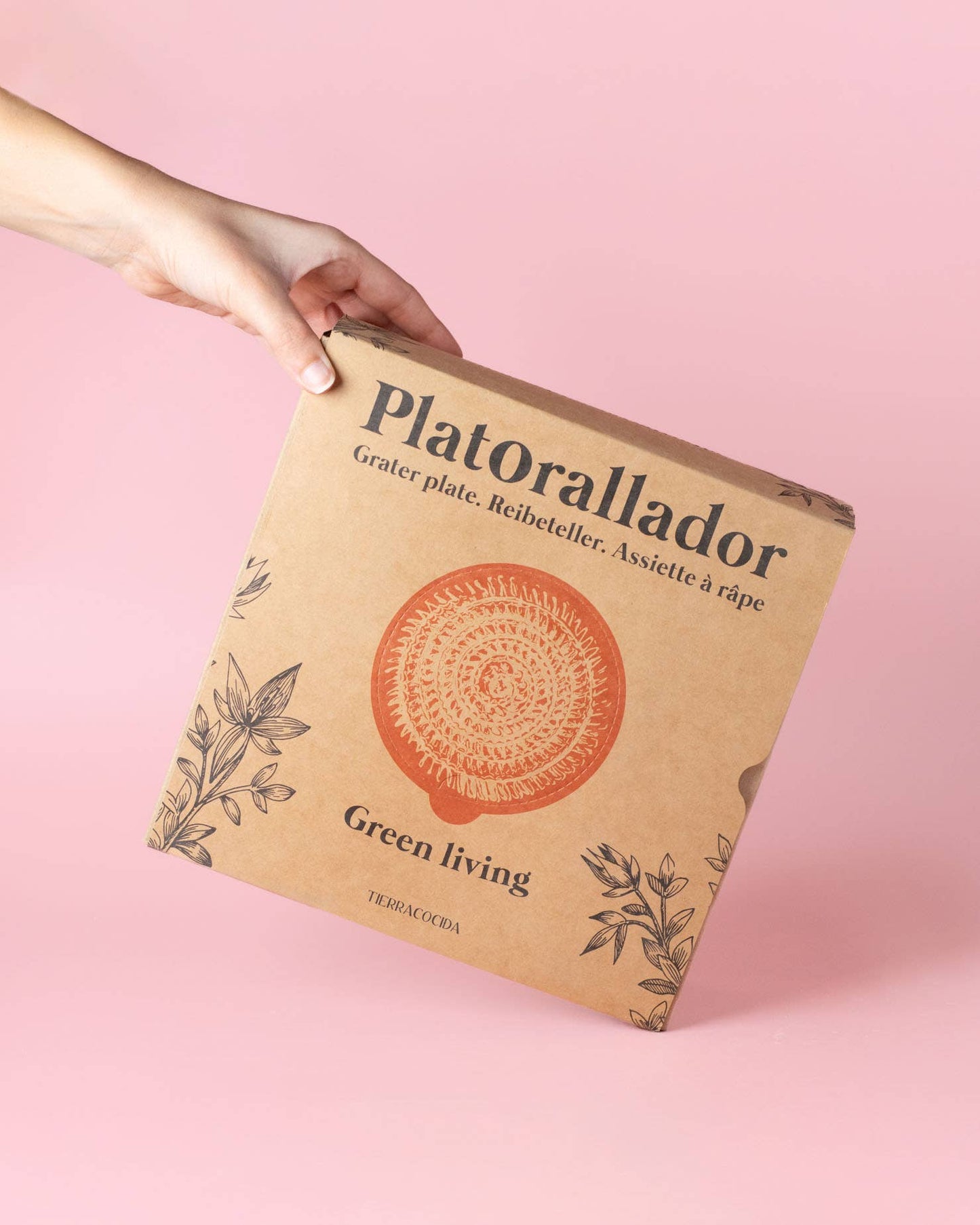 Large Ceramic Grater Plate – Azul (Includes Gift Spoon) - NEW