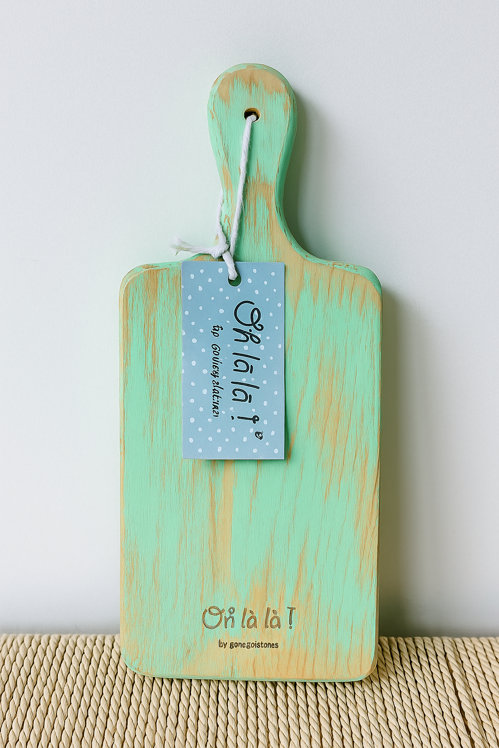Tábua de servir de madeira 50 x 22cm