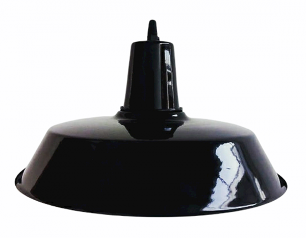 Luminária pendente industrial esmaltada