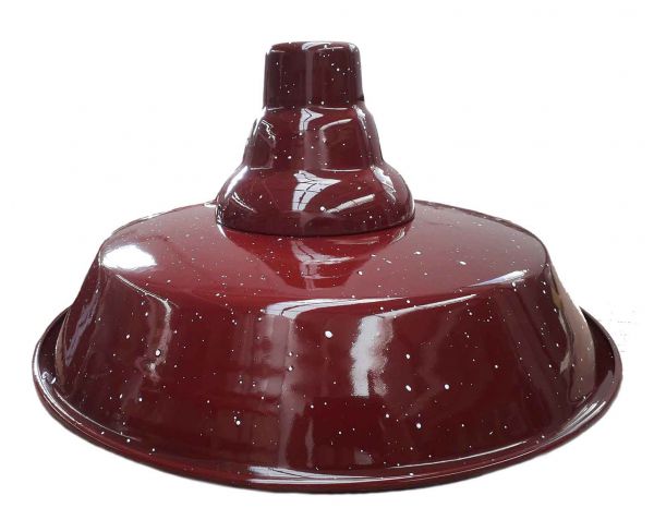Luminária pendente industrial esmaltada