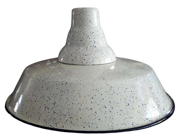 Luminária pendente industrial esmaltada