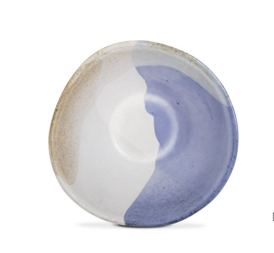 Ceramic bowls in blue and white