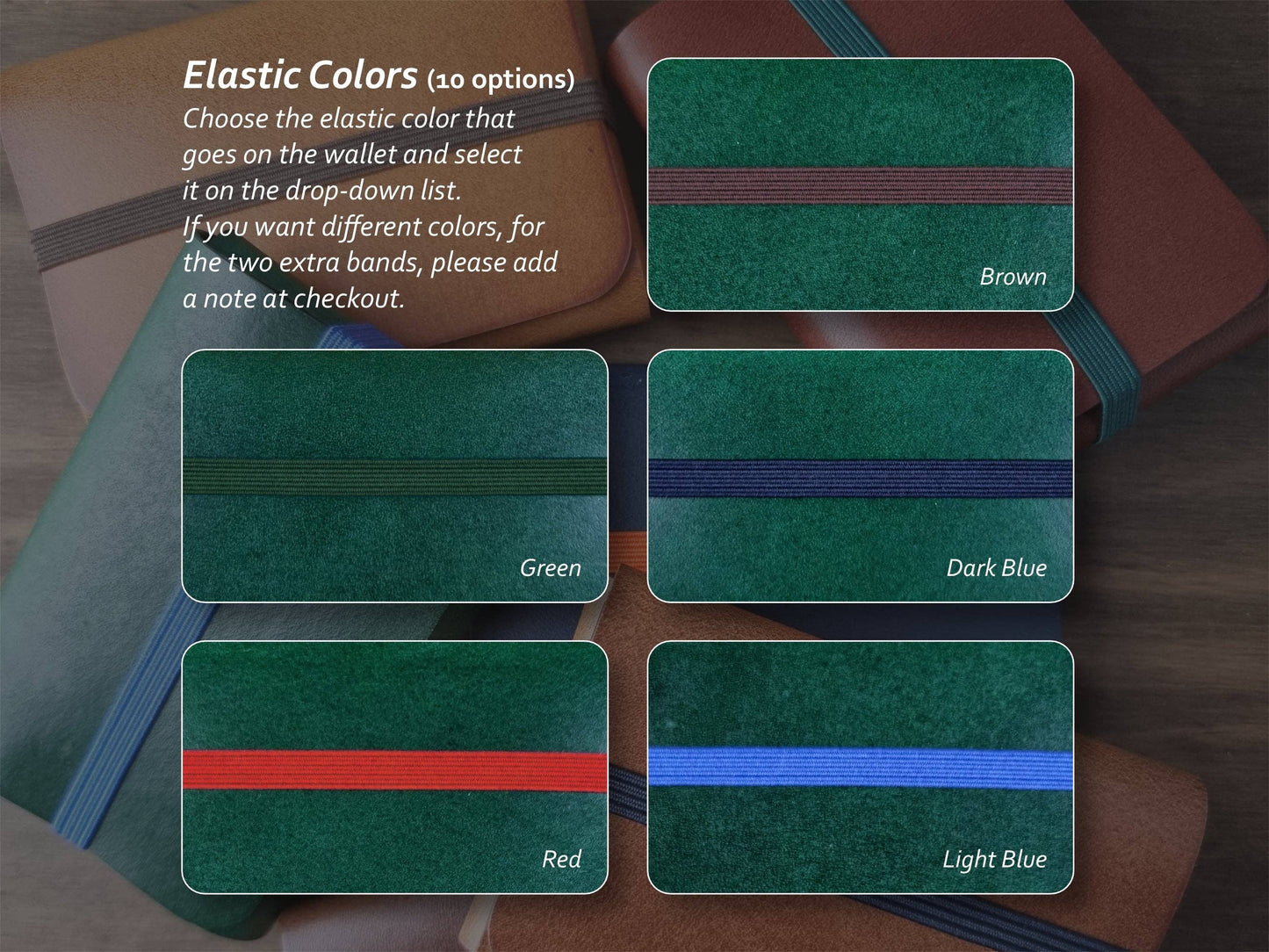 Alpine Green Leather Wallet - Minimalist