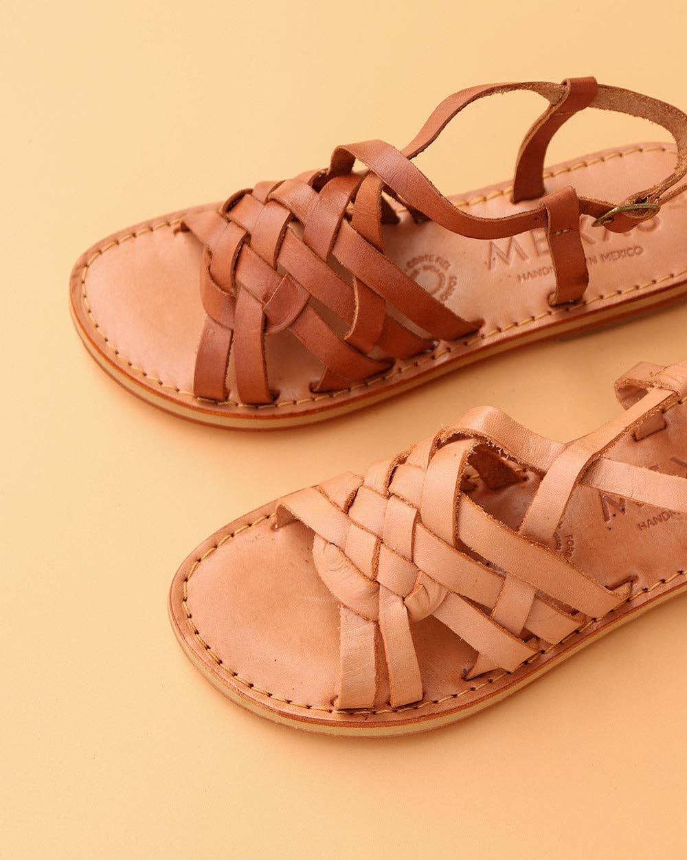 Taco - Best Selling Brown Leather Sandal For Summer