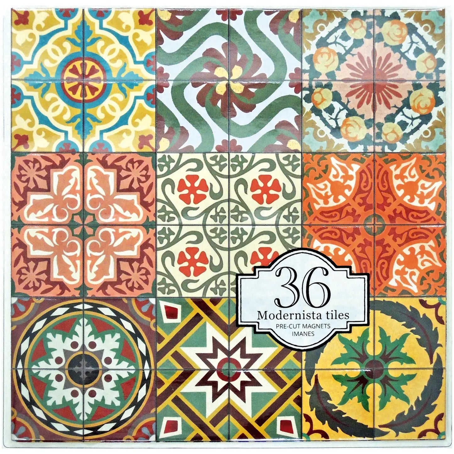 36 Tiles Magnets | | Iberica - Pretty things from Portugal