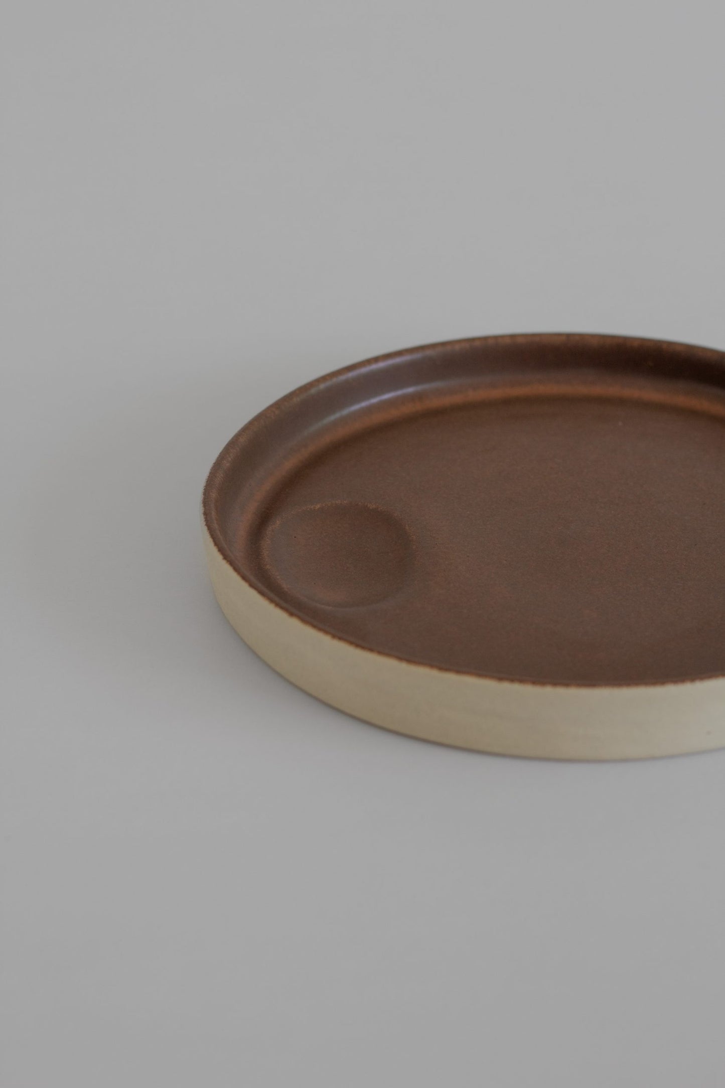 Ceramic Plate Brown 25 cm - Pack 2 | Plates | Iberica - Pretty things from Portugal