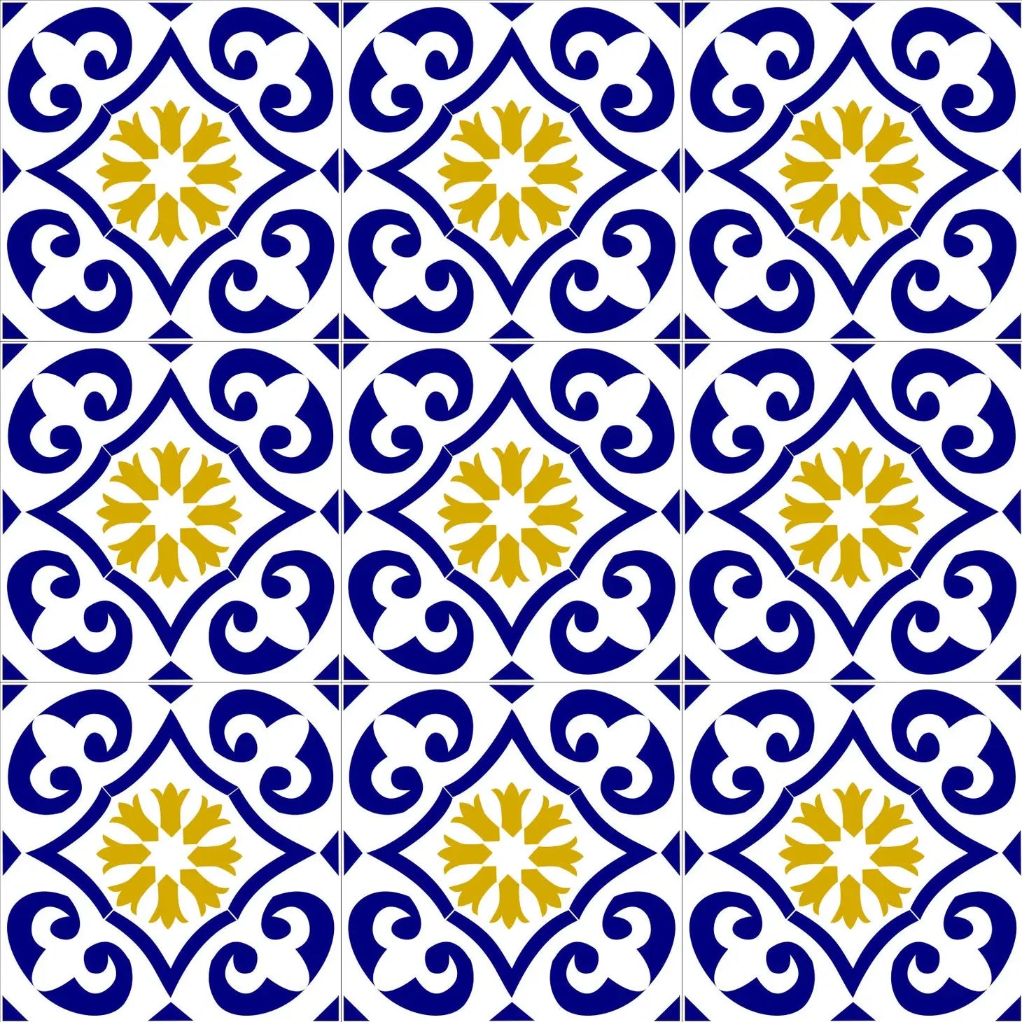Portuguese handpainted ceramic tiles, 14cm | Ceramics | Iberica - Pretty things from Portugal