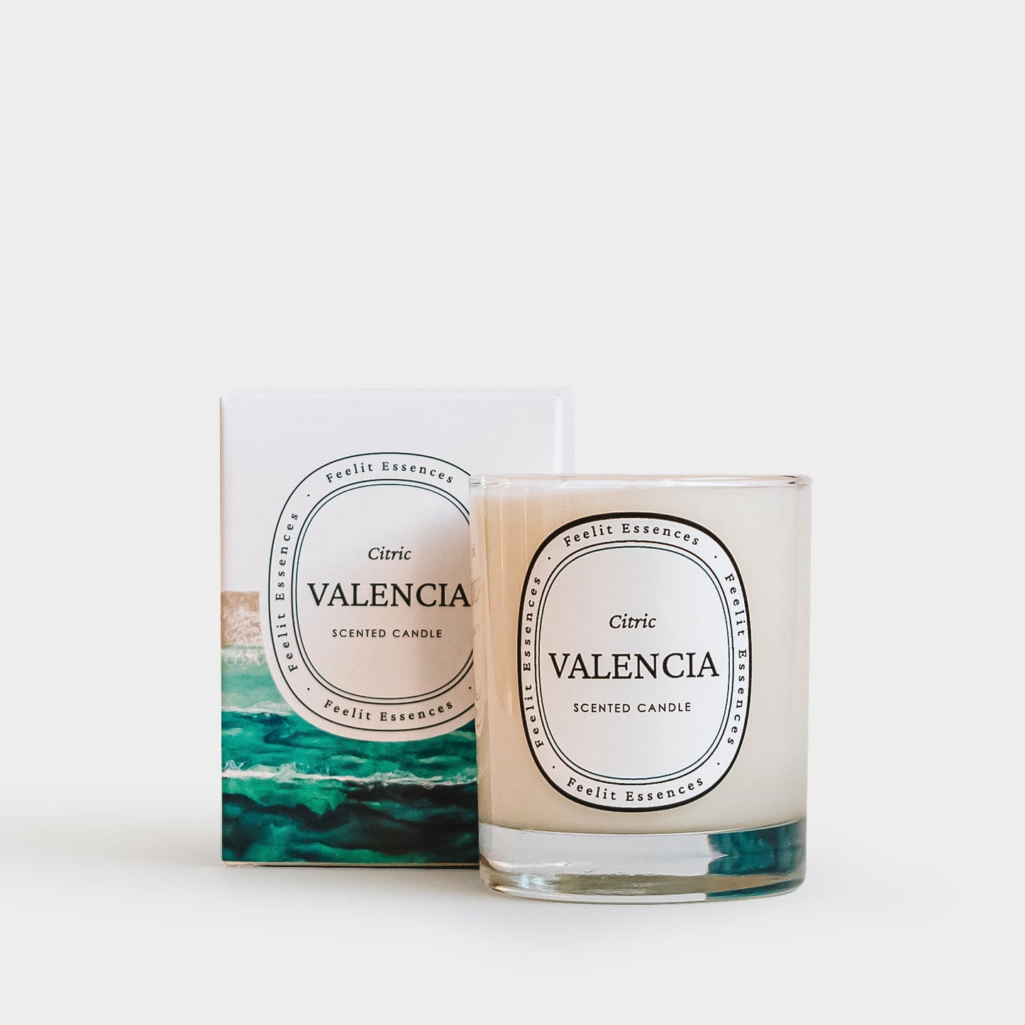 Scented soy Citrus candle - Valencia | Candle | Iberica - Pretty things from Portugal