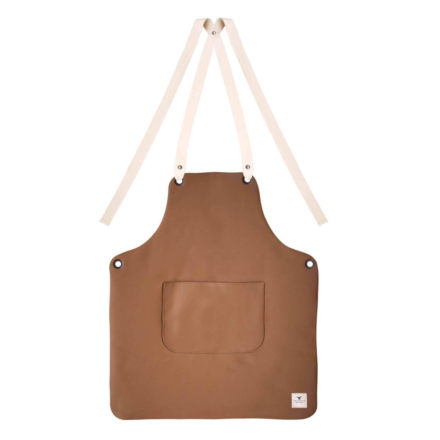 Vegan Leather Apron - Hazelnut Brown - 1055P | Iberica - Pretty things from Portugal