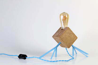 Agaphanto E.T. cork material table lamp | Lamps | Iberica - Pretty things from Portugal