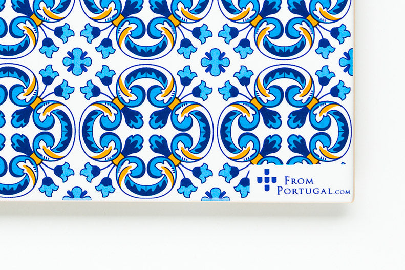 Ceramic drinks coaster 11cm - Azulejo 01 | Coasters | Iberica - Pretty things from Portugal