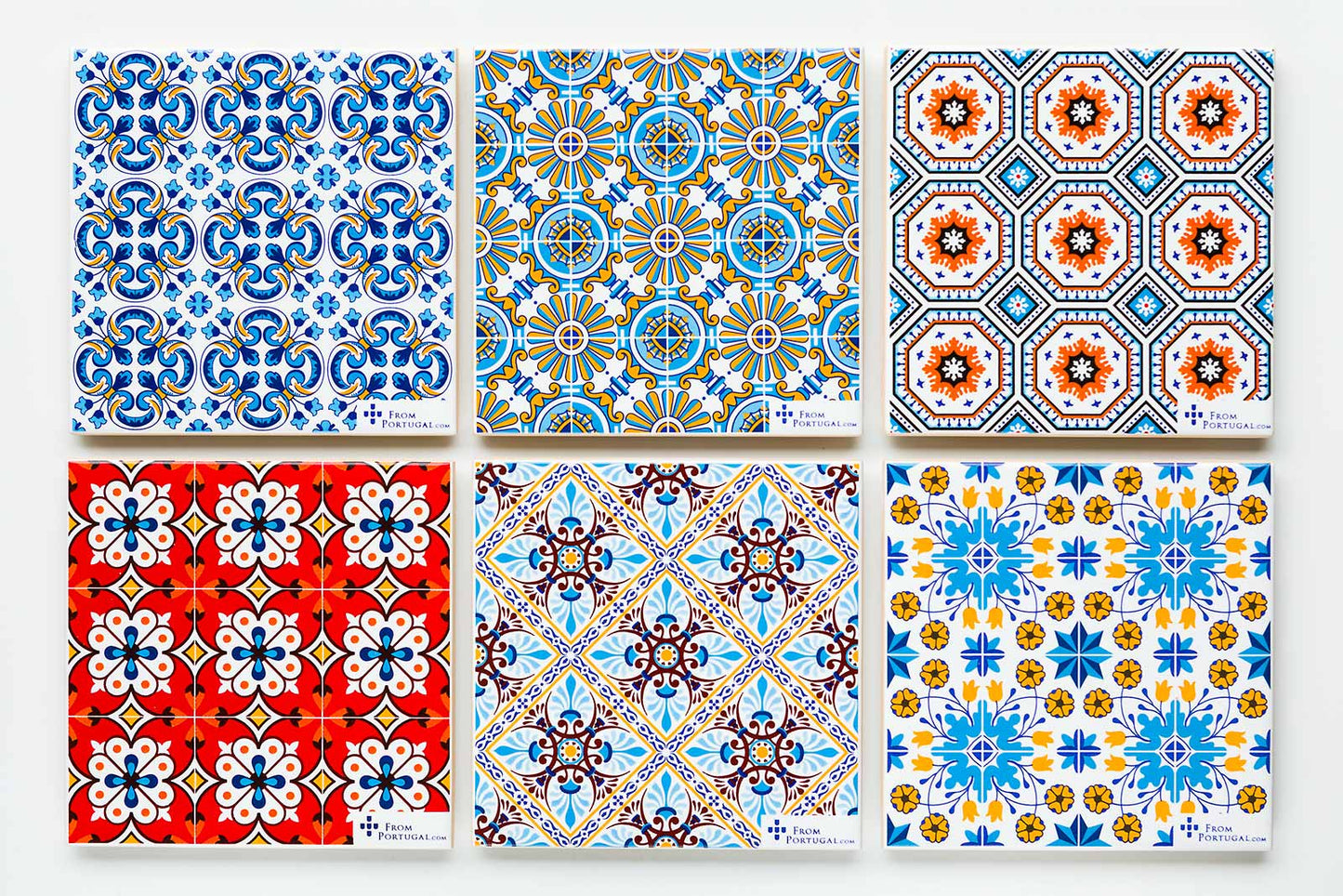 Ceramic drinks coaster 11cm - Azulejo 01 | Coasters | Iberica - Pretty things from Portugal