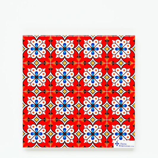 Ceramic coaster 15cm - Azulejo 14 | Coasters | Iberica - Pretty things from Portugal