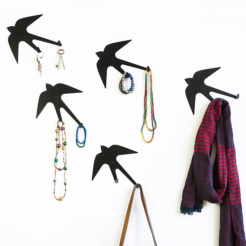 Metal Hanger ‘Swallows’ | Coat & Hat Racks | Iberica - Pretty things from Portugal