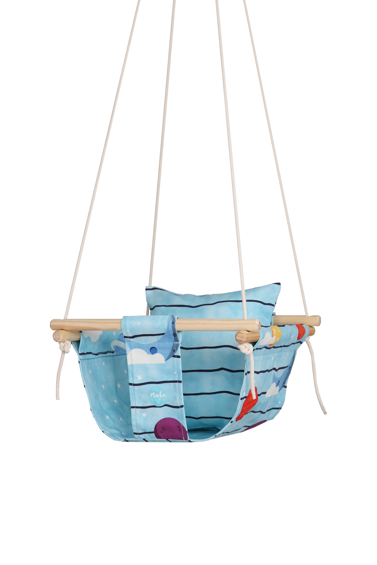 Blue Planets Baby Swing | BabySwing | Iberica - Pretty things from Portugal