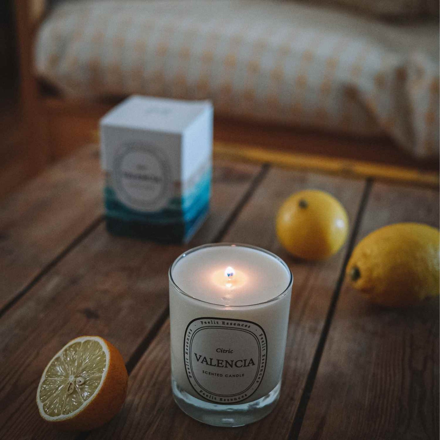 Scented soy Citrus candle - Valencia | Candle | Iberica - Pretty things from Portugal