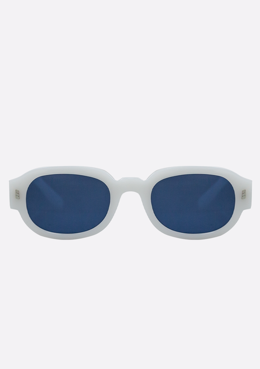 Melibea Low White Sunglasses