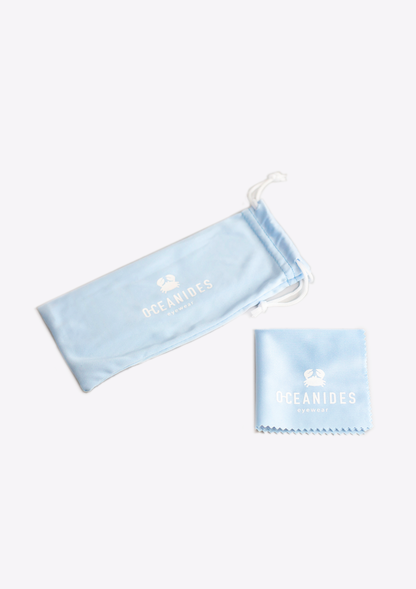 Sunglasses (Polarized) - Eudola Crystal Baby Blue
