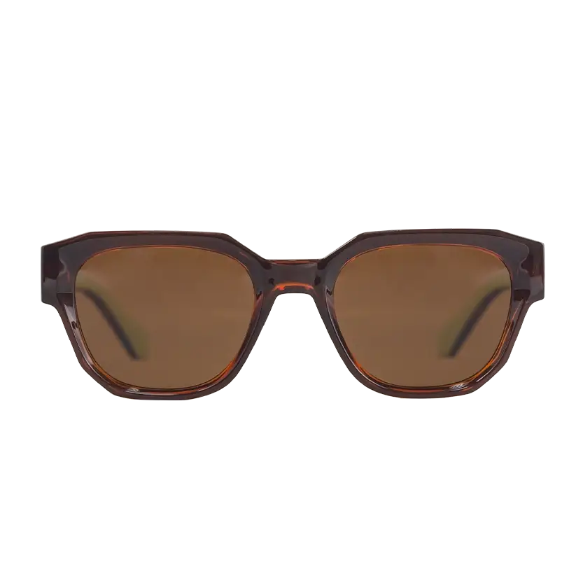 Ola Wave Brown Jelly Mint Mix Sunglasses