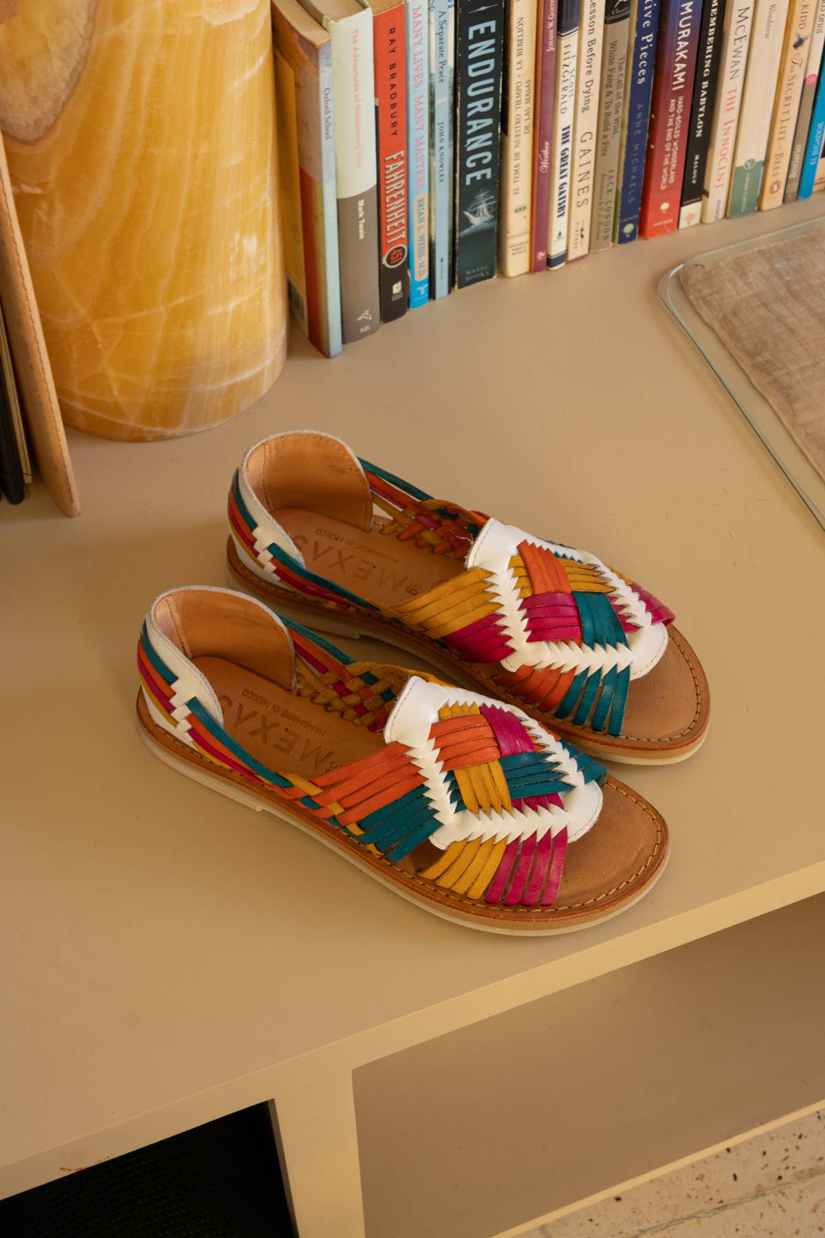 Alebrije - Brightly Coloured Huarache Sandal