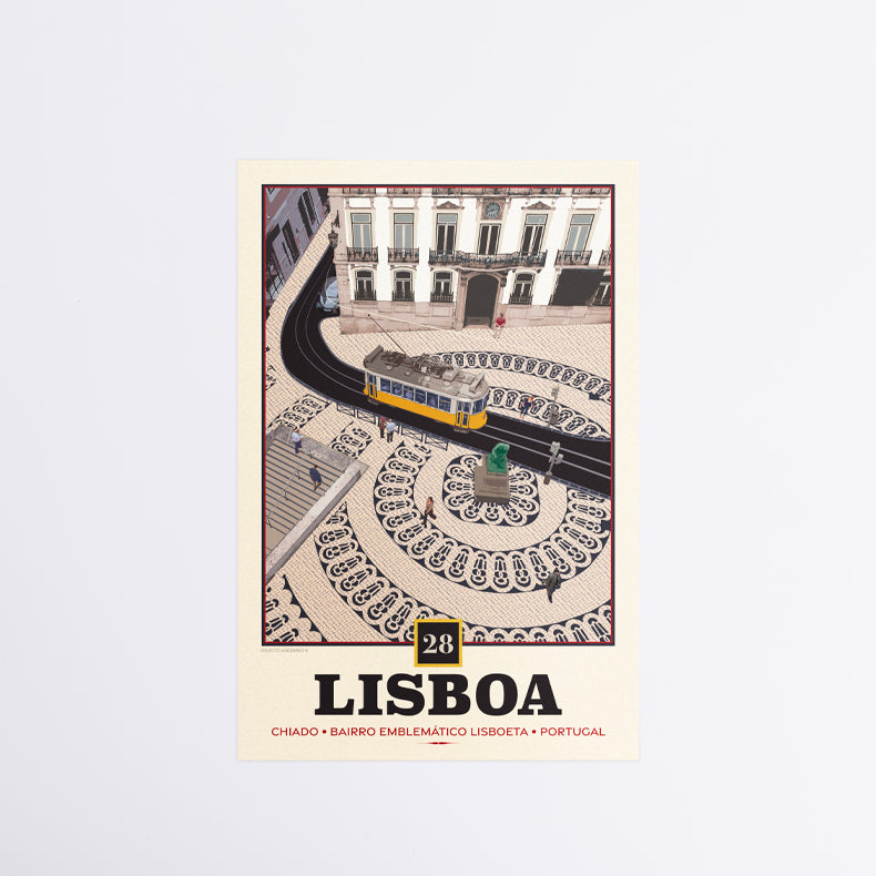 Lisboa ‘Chiado’ Poster