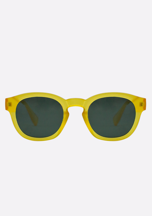 Atlas Yellow Frosted Sunglasses