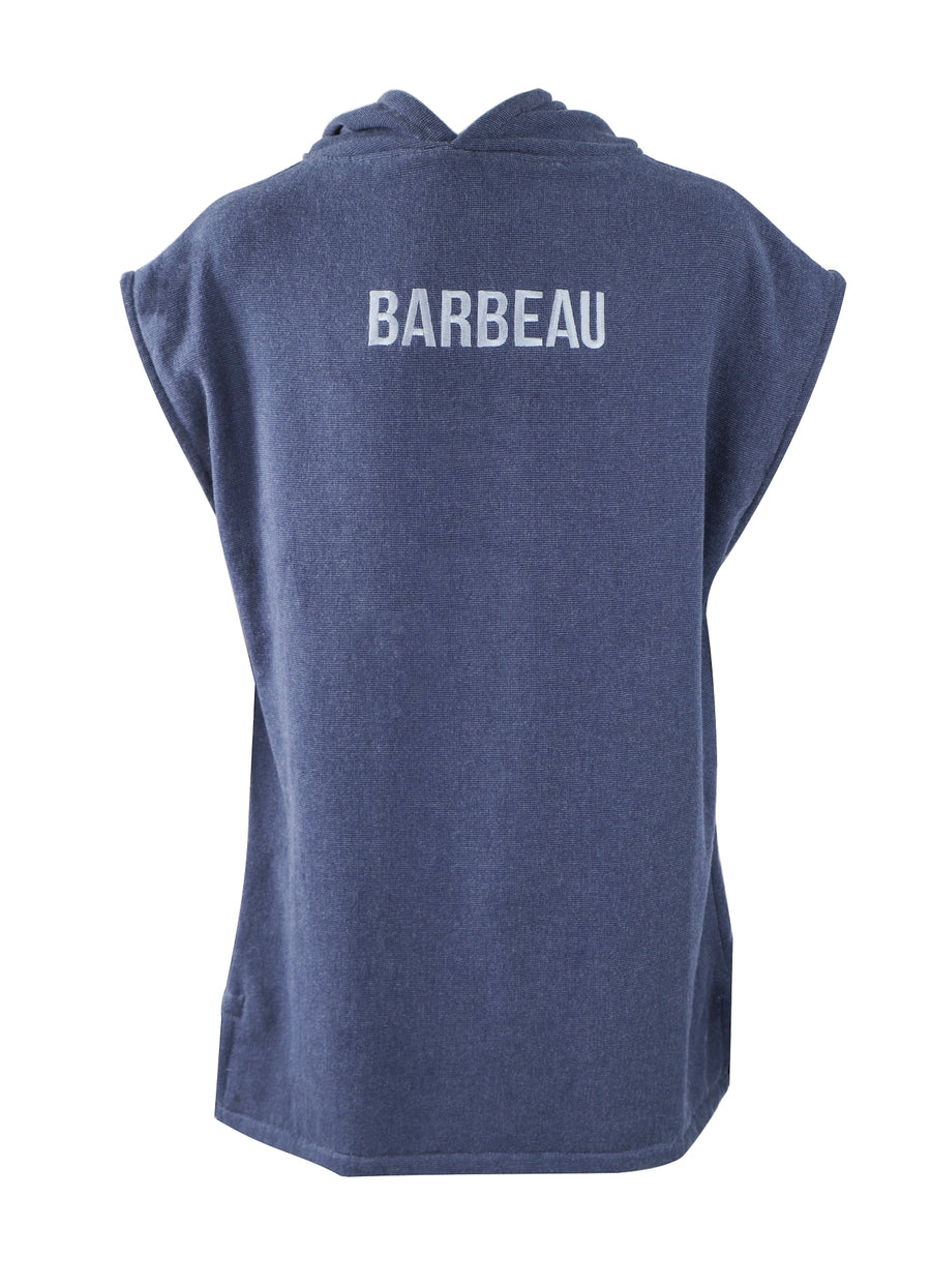 Barbeau Poncho Navy