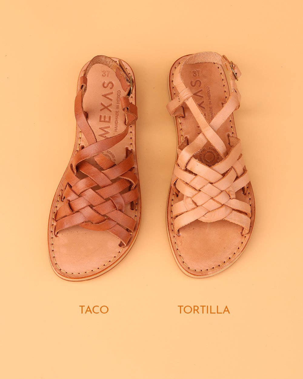 Taco - Best Selling Brown Leather Sandal For Summer