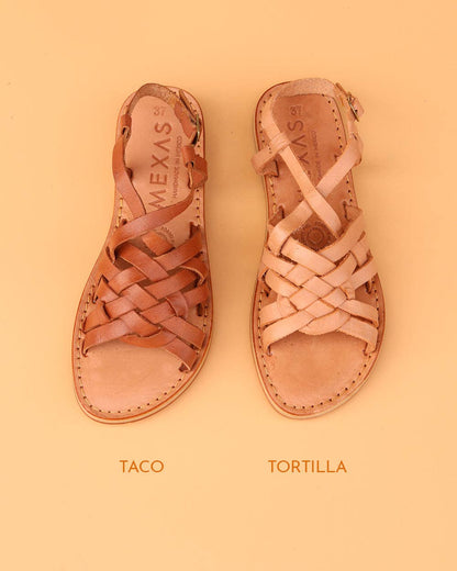 Taco - Best Selling Brown Leather Sandal For Summer