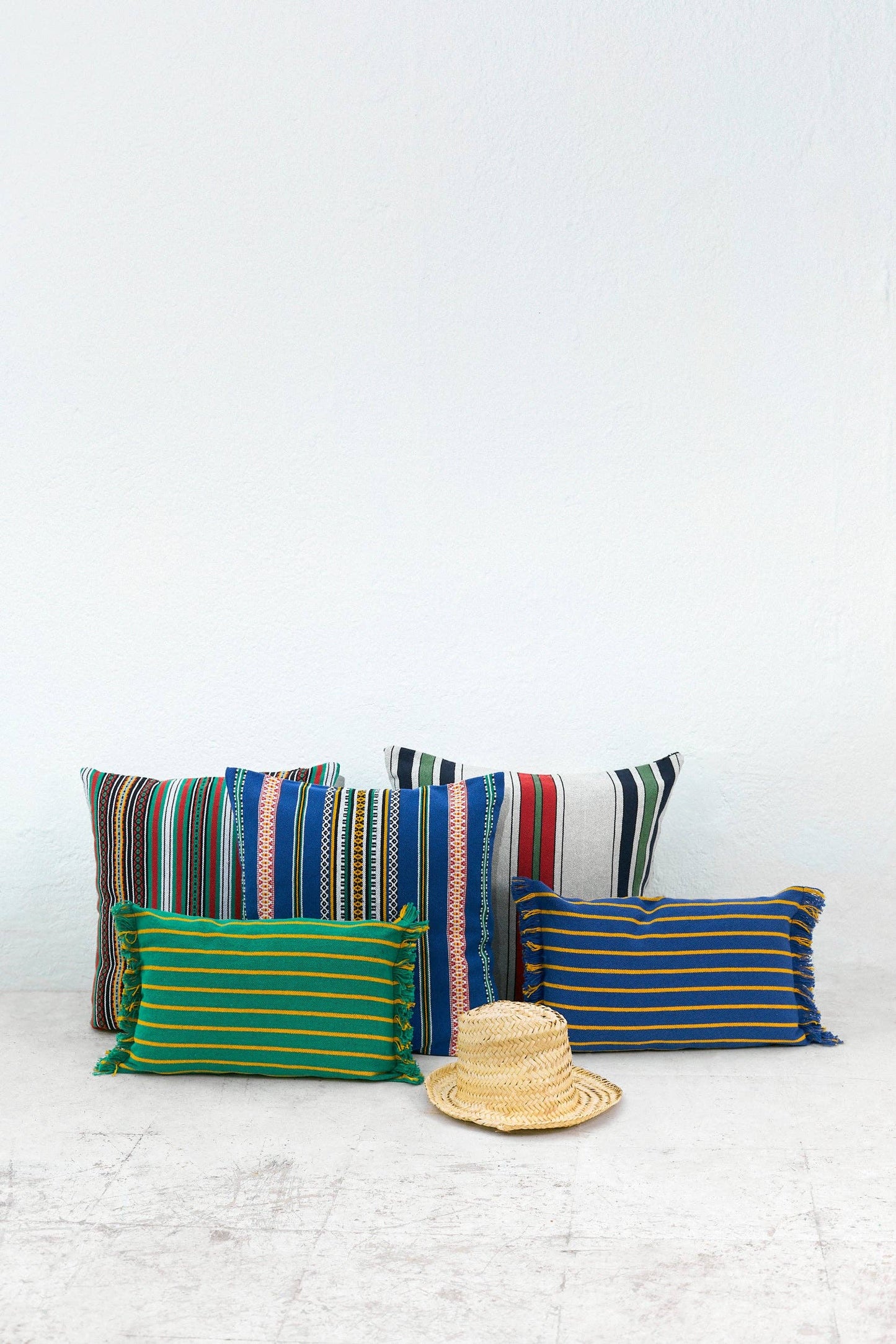 Blue Pomegranate Cushion Cover 50cmx45cm