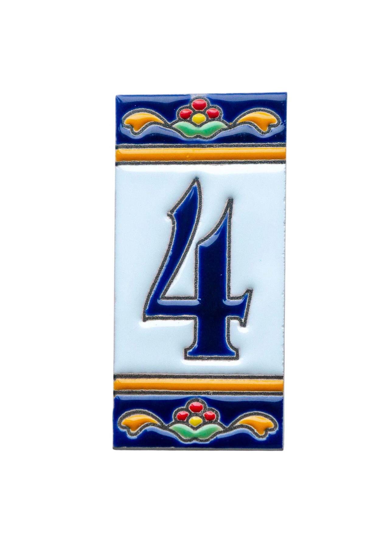 Marbella Ceramic House Number & Letter Tile