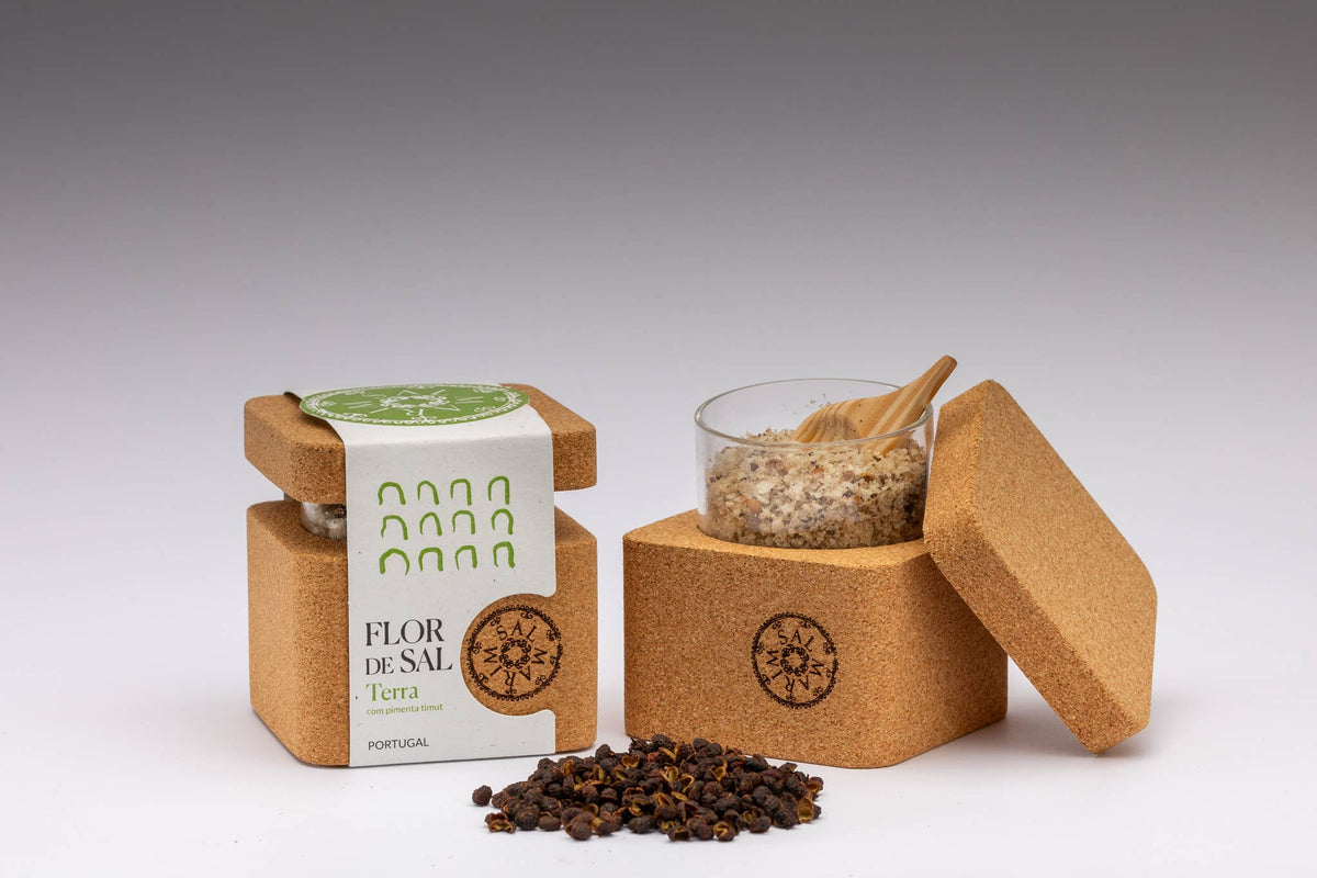 Salmarim Portuguese Fleur de Sel with Timut pepper