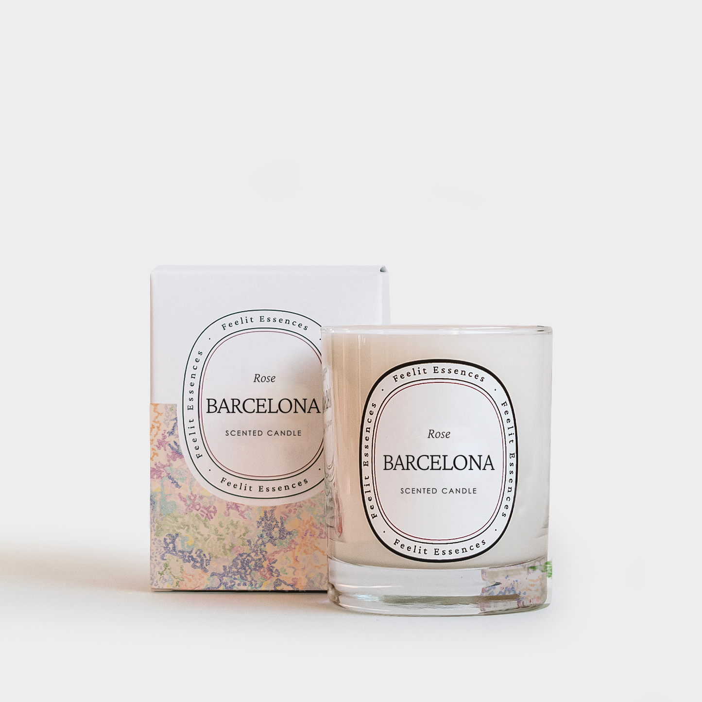 Scented Soy Rose candle - Barcelona | Candles | Iberica - Pretty things from Portugal